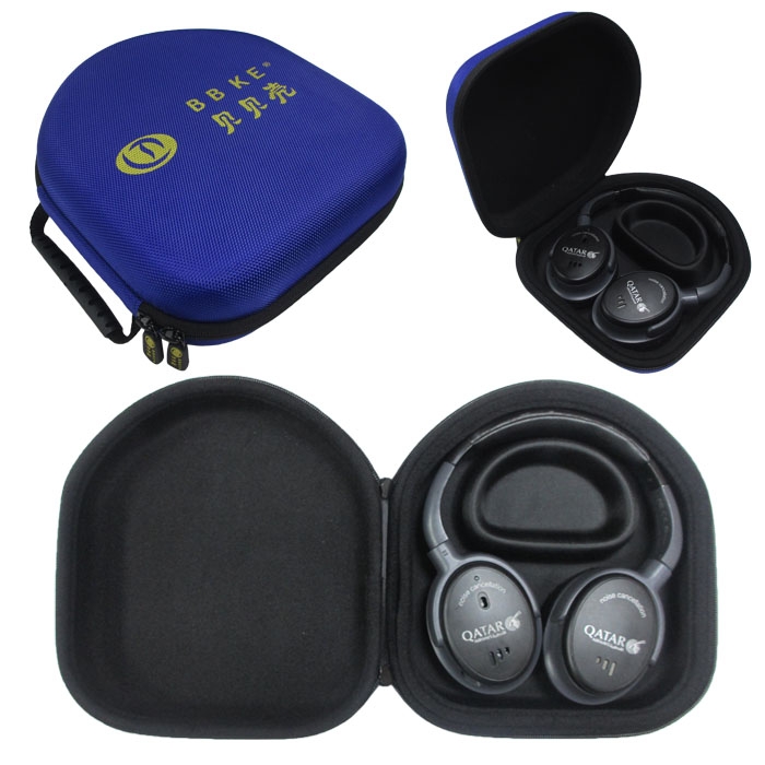 lt-138 藍色 EVA耳機包使用效果圖