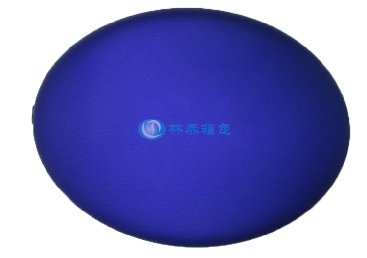 寶藍(lán)色頭戴式耳機(jī)包高清圖