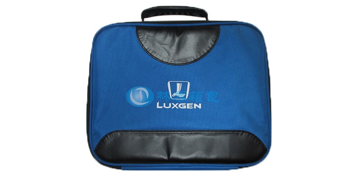 藍(lán)色帆布汽車工具包高清俯視圖